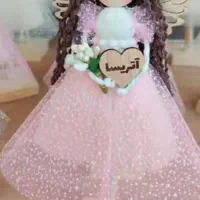 انواع عروسک مکرومه نخی