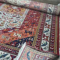 فرش۱۲متری۷۰۰شانه۲۵۵۰تراکم طرح سنتی بلوچ لاکی