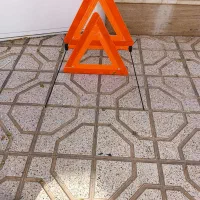 مثلث خطر پایه دار حرفه ای اکبند