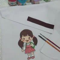 نقاشی روی مقنعه|لباس|الشتر, |دیوار