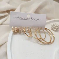 پک ۶ تایی گوشواره طرح اقتصادی|بدلیجات|گلبهار, شهر جدید گلبهار|دیوار