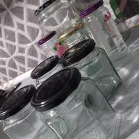 شیشه درب دار