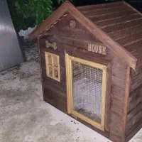 لانه حیوانات با چوب نراد