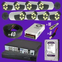 دوربینهای مداربسته با کیفیت 4K برای وضوح بیشتر