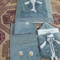 سرویس خواب وکمدلباس بچه تخت 4کاره روتختی وکیسه خاب|تخت و سرویس خواب|مشهد, رده|دیوار