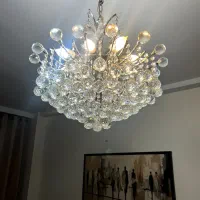 لوستر کریستال ۸شاخه|لوستر و چراغ آویز|تهران, نگین غرب|دیوار