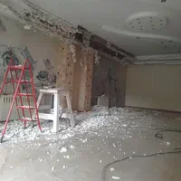کناف کاری کاشی کاری تخریب گچ کاری پنل گچی شومینه|خدمات پیشه و مهارت|تهران, پاسداران|دیوار