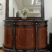 آینه و کنسول تمام چوب