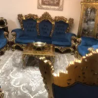 مبل استیل ۹نفره|مبلمان خانگی و میز عسلی|ری, دولتآباد|دیوار