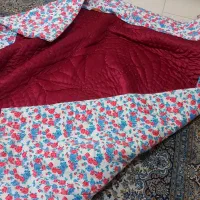 لحاف کرسی پشمی با رویه لحاف در حد نو