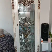 ست میز تلویزیون و بوفه و اینه شمعدان