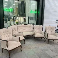 مبل اتریشی پشت بلند لمسه|مبلمان خانگی و میز عسلی|تهران, میدان میوه و تره‌بار مرکزی|دیوار