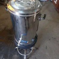 سماور برقی ۳۰ هیئتی و فلاسک استیل