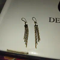 گوشواره آبشاری و النگو بدون مزد ساخت