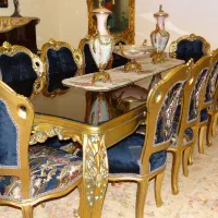 ست مبلمان ۹ نفره و لاوست و میز ناهارخوری ۱۰ نفره|مبلمان خانگی و میز عسلی|تهران, پاسداران|دیوار