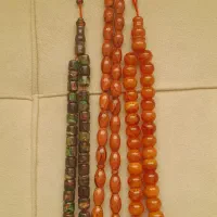 ۳عدد تسبیح کهربا