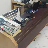 میز اداری4عدد با 3صندلی یک بوفه