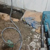 تشخیص ترکیدگی لوله کشی رفع نم ساختمان تخریب