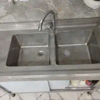 سینک دو لگنه صنعتی ، کالباس بر ، ترازو ، استند پفک|کافی‌شاپ و رستوران|پرند, فاز ۶|دیوار