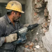 تخریب، گودبرداری، کنده کاری