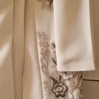 کت وشلوار مجلسی نباتی رنگ