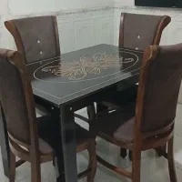 میز غذاخوری چهار نفره|میز و صندلی غذاخوری|بهارستان, |دیوار