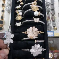 ست بنگل، دستبند، انگشتر، جدید زنانه