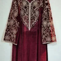 ماکسی مخمل خلیجی عربی