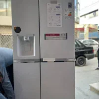 ساید j287 الجی سفید و نقره|یخچال و فریزر|بانه, |دیوار