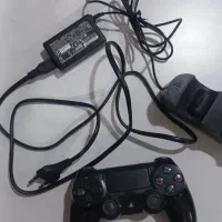 دسته ps4 اورجینال(اصلی) با شارژرو استند
