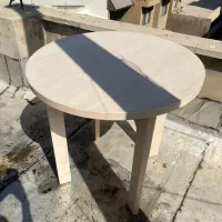 میز ۴ نفره گرد mdf