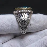 انگشتر نقره فیروزه نیشابوری دست ساز|جواهرات|شاهرود, |دیوار