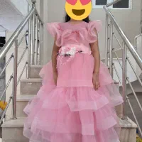 لباس عروس بچگانه در حد نو