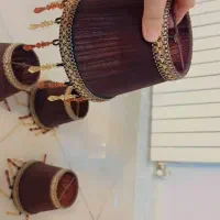 لوستر و ۴ عدد شید حباب لوستر|لوستر و چراغ آویز|تهران, امام زاده حسن|دیوار