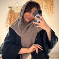 روسری کشمیر پاییزه دورریش در بیجار