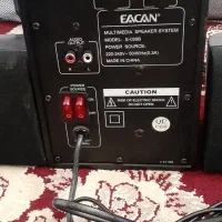 اسپیکر کامپیوتر EACAN بلوتوث دار در حد نو|قطعات و لوازم جانبی رایانه|شیراز, ده پیاله|دیوار