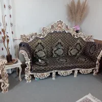 مبل سلطنتی ۷ نفره|مبلمان خانگی و میز عسلی|گنبد کاووس, |دیوار