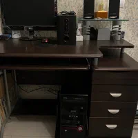 فروش کامپیوتر کامل همراه با میز