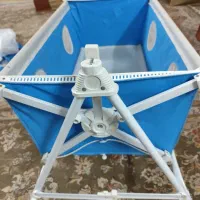 گهواره میلاد در حد نو به خریدار  تخفیف داده میشود|اسباب و اثاث بچه|ابریشم, |دیوار