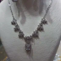 نیم ست جواهری نقره ای|بدلیجات|شیراز, سینما سعدی|دیوار