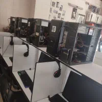 ۸ عدد سیستم با میز و صندلی برای گیم نت|رایانه رومیزی|قرچک, مهدیه|دیوار