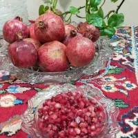 انارخوری بلور قدیمی|ظروف سرو و پذیرایی|قم, چهار مردان|دیوار