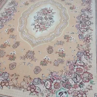 دو عدد فرش رنگ نخودی