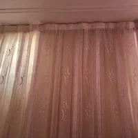 پرده تمیز و سالم در حد نو