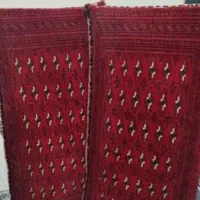 دوجفت پشتی دست بافت ترکمن