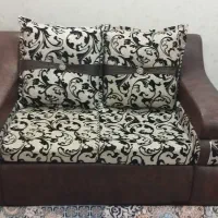 سرویس ۱۰ نفره مبلمان چرمی و نهار خوری سلطنتی|مبلمان خانگی و میز عسلی|فولادشهر, A2|دیوار