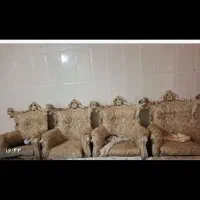 مبل سلطنتی ۷ نفره|مبلمان خانگی و میز عسلی|بندر گناوه, |دیوار