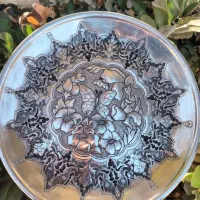 بشقاب مسی|کلکسیون اشیاء عتیقه|نیشابور, بنیاد شهید|دیوار