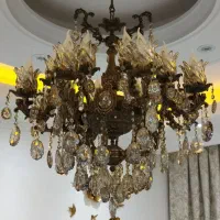 لوستر طرح برنز8شاخه16شعله