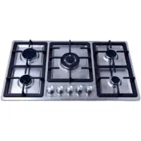 گاز 5 شعله استیل  رومیزی طرح بوش